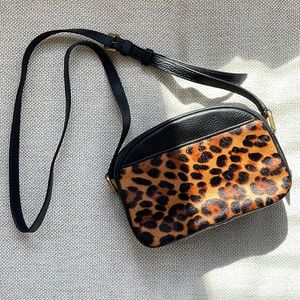 J. Crew Handbag - Cheetah Print Cowhide